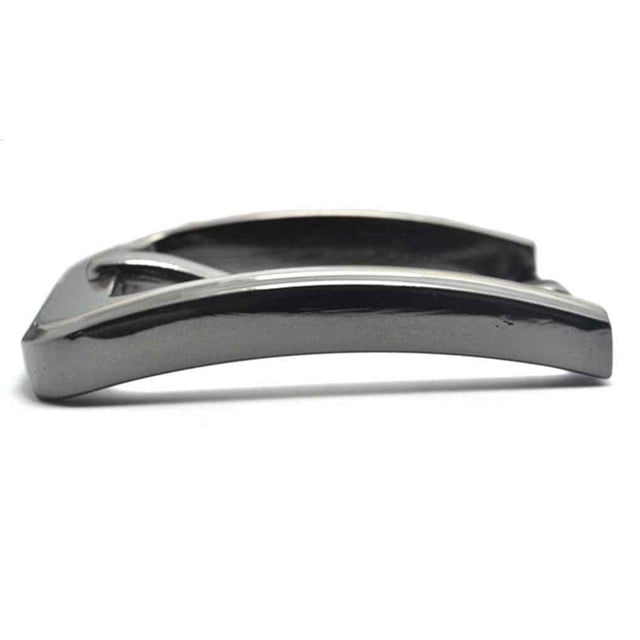 kurtrusly Alloy Pin Buckle Men Leather Belt Replacement Brass Roller Belt Buckle
