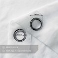 thumbnail image 5 of Dvruxg Rideau Extérieur pour Patio, Rideaux Semi-Transparents Aspect Lin Imperméables Filtrant la Lumière en Voile pour l'Extérieur à Oeillets pour Pergola Balcon Piscine Intérieur, L52 x H84, 5 of 5
