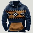 thumbnail image 2 of QIPOPIQ Men's Hooded Sweatshirt Clearance, 2 of 3