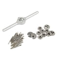 thumbnail image 2 of Yeacher 31Pcs Mini HSS Metric Screw Thread Plugs Taps Dies Set M1-M2.5 Hand Screw Taps Hand Tools, 2 of 8