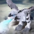 thumbnail image 1 of Children's Dinosaur Light Concert Walk Will Be Called Mechanical Dinosaur Model Toy With Spray Effect, 1 of 9