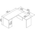 thumbnail image 4 of Echo Bureau en L en Sable Gris - Bois d'Ingénierie, 4 of 5