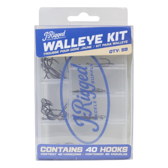 J-Rigged Tackle Supply Hook Assortment - Walleye