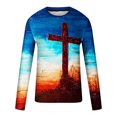 thumbnail image 3 of T-shirts pour Hommes Lot T-Shirts pour Hommes de Rue Tendance Croyance Imprimé Col Rond Manches Courtes T-Shirts à Manches pour Hommes T-Shirts Blancs pour Hommes T-Shirts à Col en V Hommes en Solde Noir TG, 3 of 5