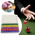thumbnail image 2 of Education Puzzle Dice Dice Transparent 16mm Round Clear Dice for Educational Play and Learning 50PCS, 2 of 8