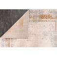 thumbnail image 5 of LaDole Rugs Mustard Grey Bordered Modern Contemporary Minimalistic Area Rug For Living Room Bedroom, 5 of 5