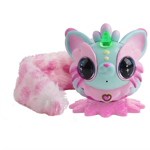 Pixie Belles - Aurora (Turquoise) - Interactive Enchanted Animal Toy with Bonus Tail