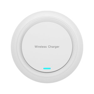 15W Wireless Charger Round Desktop Wireless Charger Portable Outdoor Travel Charger