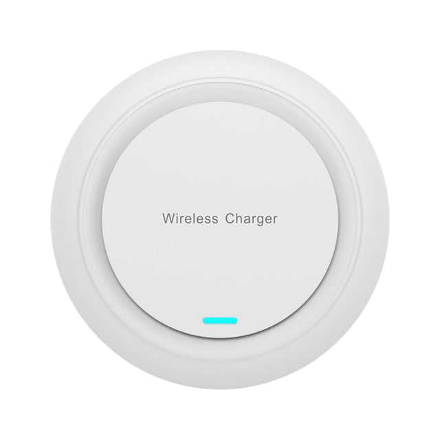 15W Round Wireless Charger Intelligent and Safe for Mobile Devices
