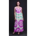 thumbnail image 5 of Bimba Robe Longue d'Été Sans Manches Teinture sur Nœuds pour Femme, Imprimé Teinture sur Nœuds, Décontractée, Maxi, Plage - Xxx-Grand, 5 of 5