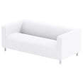 thumbnail image 1 of The Klippan Loveseat Cover Replacement is Custom Made for IKEA Klippan Loveseat Slipcover, A Sofa Cover Replacement (Polyester White), 1 of 4