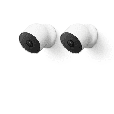 améra Google Nest (à batterie) sans fil pour l’intérieur et l’extérieur – Blanche (ensemble de 2)