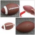 thumbnail image 4 of Miangastore Jouet de Rugby Style Professionnel Brun Enfants Rugby Scolaire 1Pcs 7.9X3.9X3.9in, 4 of 8