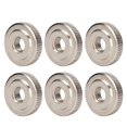 thumbnail image 2 of Knurled Head Nut, Nickel Plated Knurled Nut Carbon Steel  Stable 10Pcs  For Machine, 2 of 8