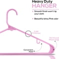 thumbnail image 4 of Home Textile Storage Clearance Clothes Hangers 5 Pack Plastic Hangers Space Saving Coat Hanger With Shoulder, Home Textile Home Textile Storage, 4 of 4