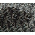 thumbnail image 4 of oneOone Viscose Chiffon Fabric Leaves & Floral Block Printed Craft Fabric BTY 42 Inch Wide, 4 of 5