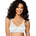 thumbnail image 1 of Bali 3820 Double Support Wirefree Bra Size 36C, White, 1 of 4