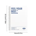thumbnail image 2 of Tyidzon A5 Horizontal Thickened Coil Notebook Excerpt Colorful Plastic Cover Student Notebook Quality Writing Paper No Additive, Back to School Supplies, 2 of 6