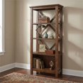 thumbnail image 2 of Signature Design by Ashley Dunmere 75" Bookcase in Brown, 2 of 5