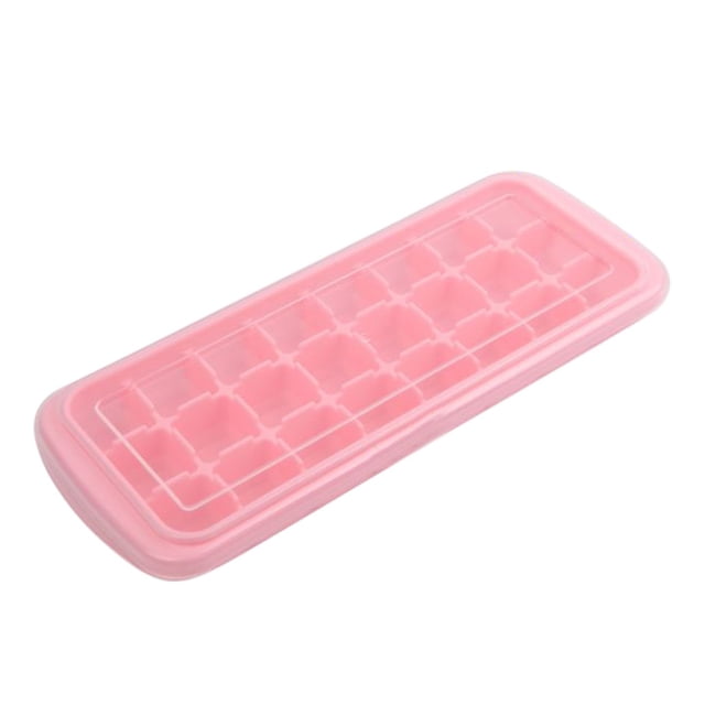 TIMIFIS Ice Cream Mould Ice Making Mini 24 Ice Tray Home Ice Making with Lid Kitchen Gadgets