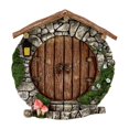 thumbnail image 1 of Miniature Fairy Door Hobbit Pixie Elf Tree Garden Gnome Decor FAST Ornament, 1 of 9