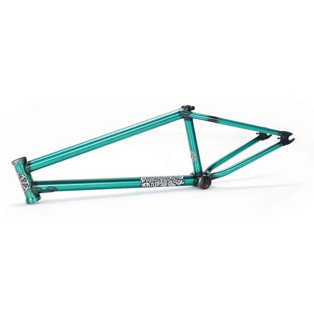 FIEND , VARANYAK V3 FRAME, Mat TRANS GREEN, 20.5IN