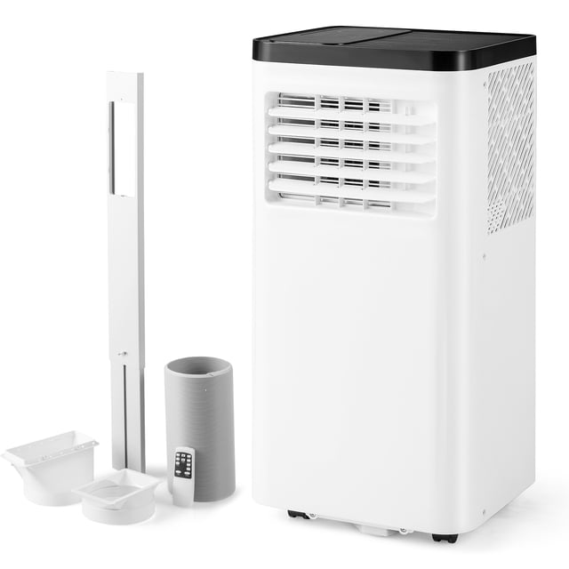 Gymax 8000 BTU Portable Air Conditioner w/ Control Panel & Remote Control