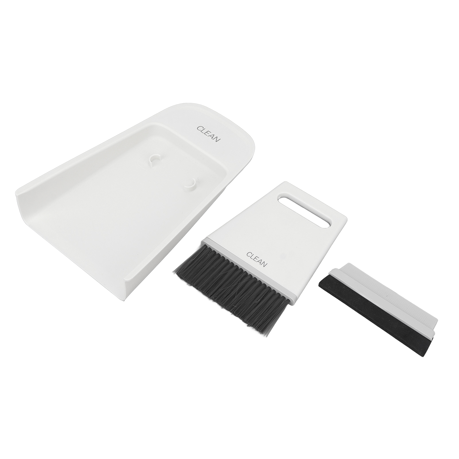 Small Dustpan And Brush Set, Hand Broom And Dustpan Set Mini Dust Pan With 2 Brush For Table Countertop Key Board Kitchen Cleaning, 7.7 X 5.2in