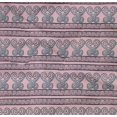 thumbnail image 4 of oneOone Organic Cotton Poplin Twill Fabric Chevron & Swirl Block Print Fabric BTY 42 Inch Wide, 4 of 4