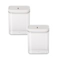 thumbnail image 1 of Oleegame 2 Pcs Rangement de Produits Boîte de Rangement de Cuisine Scellée Conservation des Aliments Contenant de Conservation en Plastique Réservoir de Rangement Grains Boîte Scellée, 1 of 6