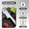 thumbnail image 3 of Stainless Steel Multi-Purpose Julienne Peeler, Precision Julienne Blade, Vegetable Julienne Slicer Quick & Easy Kitchen Shredder Tool for Fruit, Potatoes, Carrot (3pcs), 3 of 7