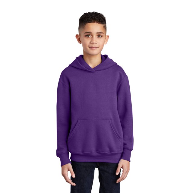 Port & Company Youth Core Fleece Pullover Hooded SweaT-Shirt - PC90YH