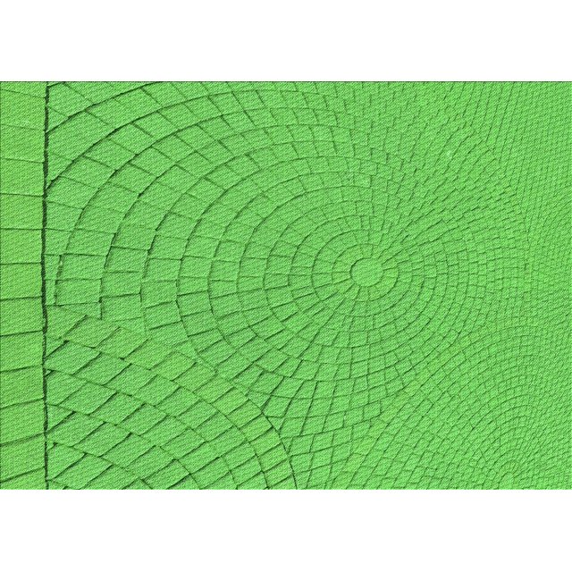Ahgly Tapis Rectangulaire Lavable en Machine Intérieur Transitionnel Vert Émeraude, 2 Pieds x 3 Pieds