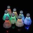 thumbnail image 3 of 1PC LED Night Luminoust Badminton Beatable Durable Training Special Badminton Outdoor Sports Entertainment Goose Feather Ball Gold, 3 of 6