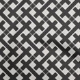 thumbnail image 1 of oneOone Velvet Black Fabric Check Sewing Material Print Fabric By The Yard 58 Inch Wide, 1 of 4