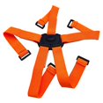 thumbnail image 4 of koolsoo Front Bag Holder Strap Backpack Holder Bracket Front Support Cycling Accessories orange and black, 4 of 9