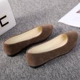 thumbnail image 4 of Femmes Filles Unies Grande Taille à Enfiler Plates Peu Profondes Confort Décontractées Chaussures Simples, 4 of 9