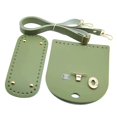 thumbnail image 2 of pitrice Crochet Bag Bottom Base Crochet Bag Set Making for Handbag Tote Shoulder Bag Light Green 18x8cm, 2 of 6