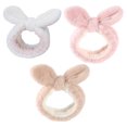thumbnail image 2 of Baohd Comfortable Makeup Hair Band For Daily Wide Applications Multifunctional Skin Care Hair Band Pink, 2 of 6