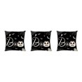 thumbnail image 3 of QualitChoice Soft And Easy-care Halloween Throw Pillow Covers For Creepier Look JYM328-3 3Set, 3 of 6