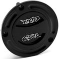 thumbnail image 1 of Krator Bouchon de Réservoir de Carburant Noir Sans Clé Twist Off Logo Compatible avec Honda RC51 / RVT1000R 2000-2006, 1 of 3