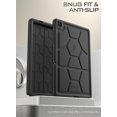 thumbnail image 4 of Poetic TurtleSkin Case Designed for Samsung Galaxy Tab A9 Plus Case 11 Inch 2023, Black, 4 of 6