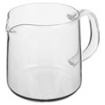 thumbnail image 1 of Heat Resistant Borosilicate Glass Coffee Carafe 400ml Clear Hand Brewed Coffee Pot for Home Offic and Café Use for Pour Over and Drip Coffee, 1 of 7