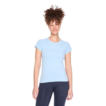 Athletic Works Women's Short-Sleeve Seamless T-Shirt