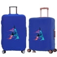 thumbnail image 4 of Suitcase Protective Cover Trolley Travel Suitcase Elastic Dustroof Cover Apply To 18-28 Inch Luggage Paint Series Pattern blue L, 4 of 6
