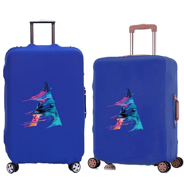 Suitcase Protective Cover Trolley Travel Suitcase Elastic Dustroof Cover Apply To 18-28 Inch Luggage Paint Series Pattern 8paintA L