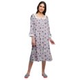 thumbnail image 1 of Moomaya Chemise de Nuit Évasée en Coton pour Femmes, 1 of 6