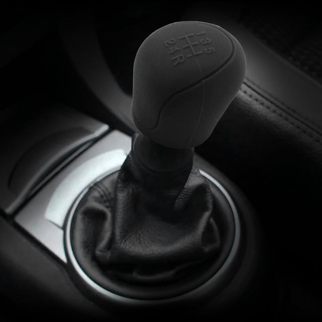 EGNMCR Car Accessories Car Gear Shifter Knob Cover, Elastic Car Automatic Shifter Protector Cover, Universal Antl-Slip Auto Knob Gear Stick Protector Vehicle Accessories Gear Shifter Knob