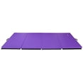 thumbnail image 4 of BalanceFrom 10ft x 4ft x 2in 4-Panel All-Purpose Folding Gymnastics Mat, Purple, 4 of 6
