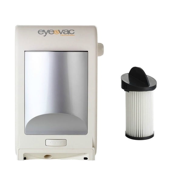 EYE-VAC PRO White Professional Automatic Touchless Stationary Vacuum VA-51003X